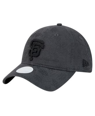 New Era - Women's Black San Francisco Giants Tonal Floral 9TWENTY Adjustable Hat