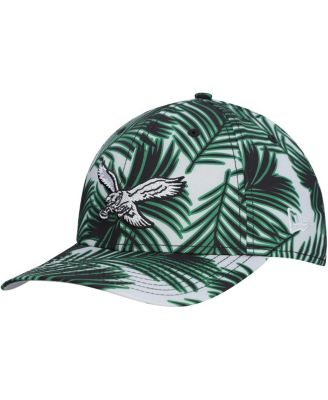 New Era - Men's Gray Philadelphia Eagles Palms 39THIRTY Flex Hat