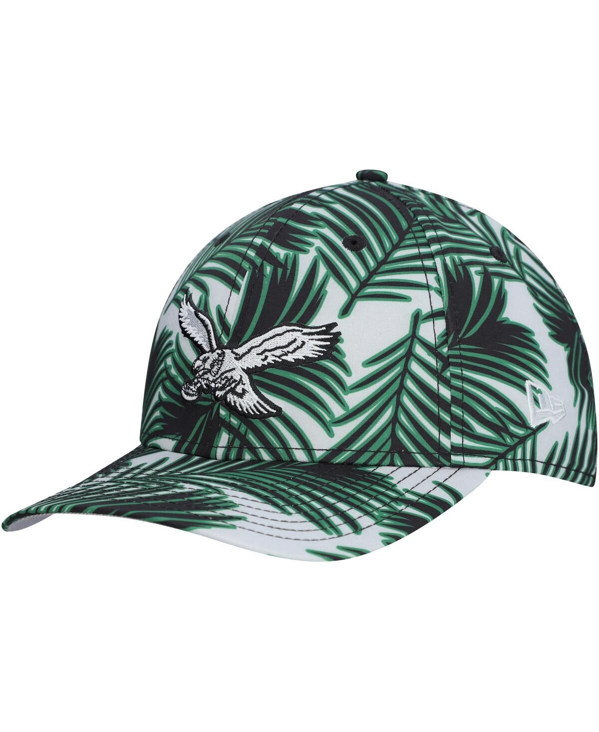 Shop New Era Men's Gray Philadelphia Eagles Palms 39thirty Flex Hat