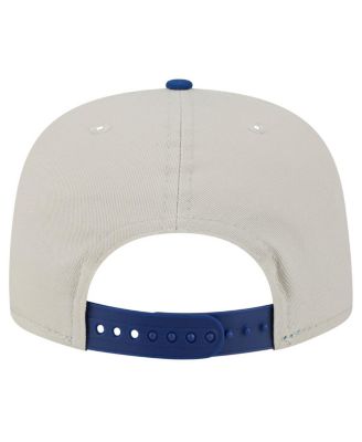 Men's Stone/Royal Indianapolis Colts Athletic Golfer Snapback Hat
