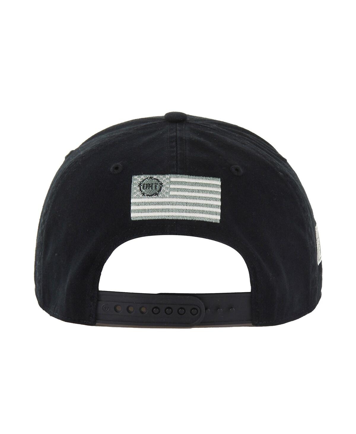 47 Brand Men's Black Buffalo Sabres Oht Military Appreciation Homeland Honor And Defend Hitch Adjustable Hat In Black