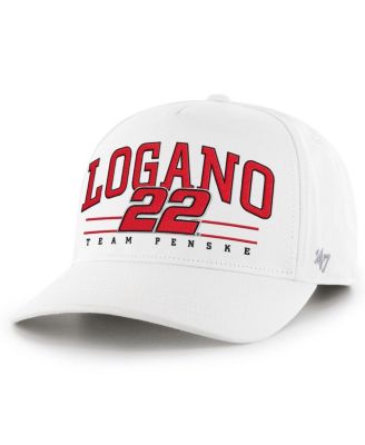 '47 Brand - Men's White Joey Logano Roscoe Hitch Adjustable Hat
