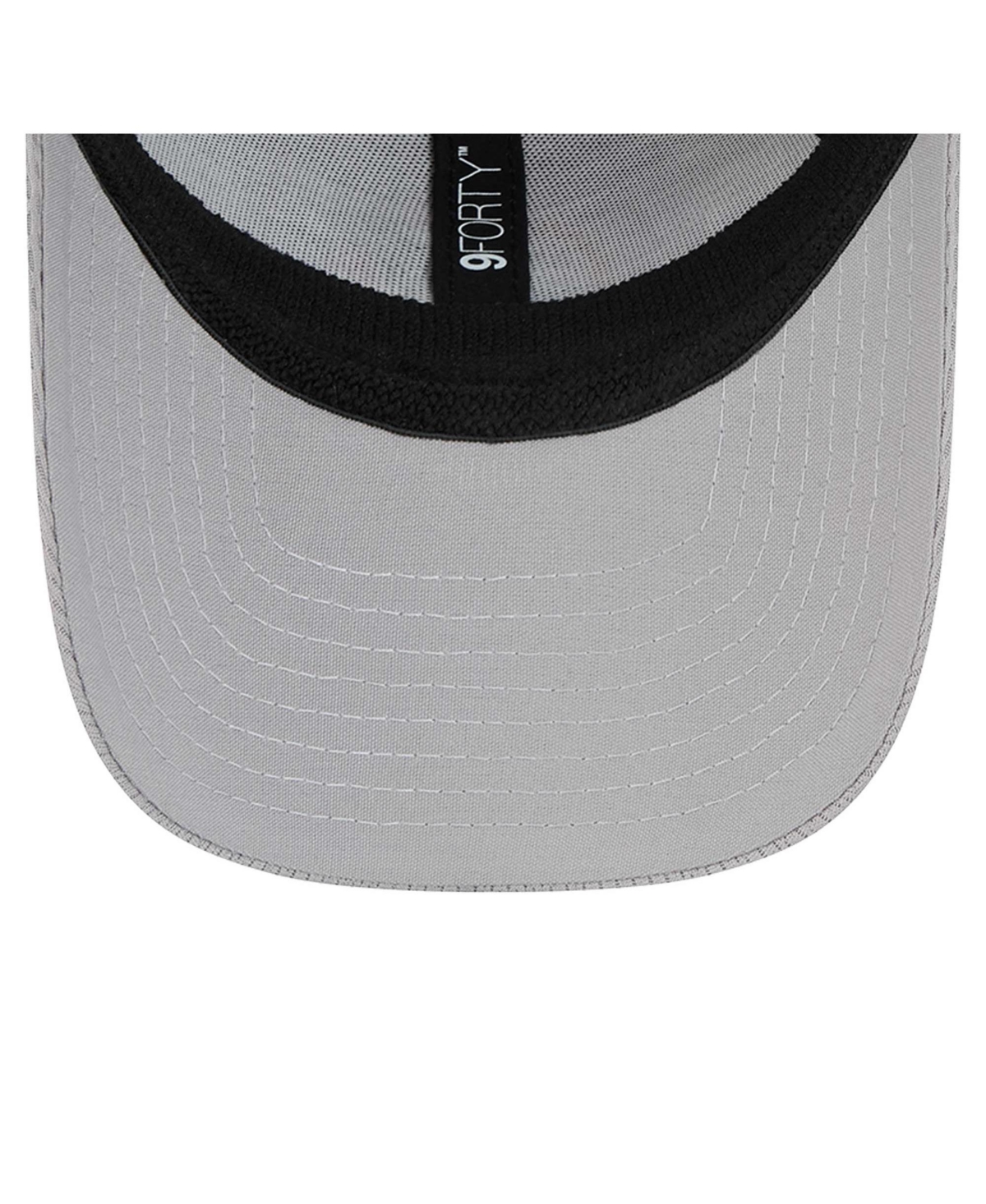 New Era Big Boys And Girls Gray Miami Dolphins Main 9forty Adjustable Hat In Gray