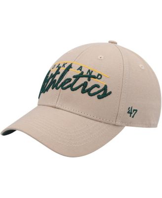 Men's Khaki Oakland Athletics Atwood MVP Adjustable Hat