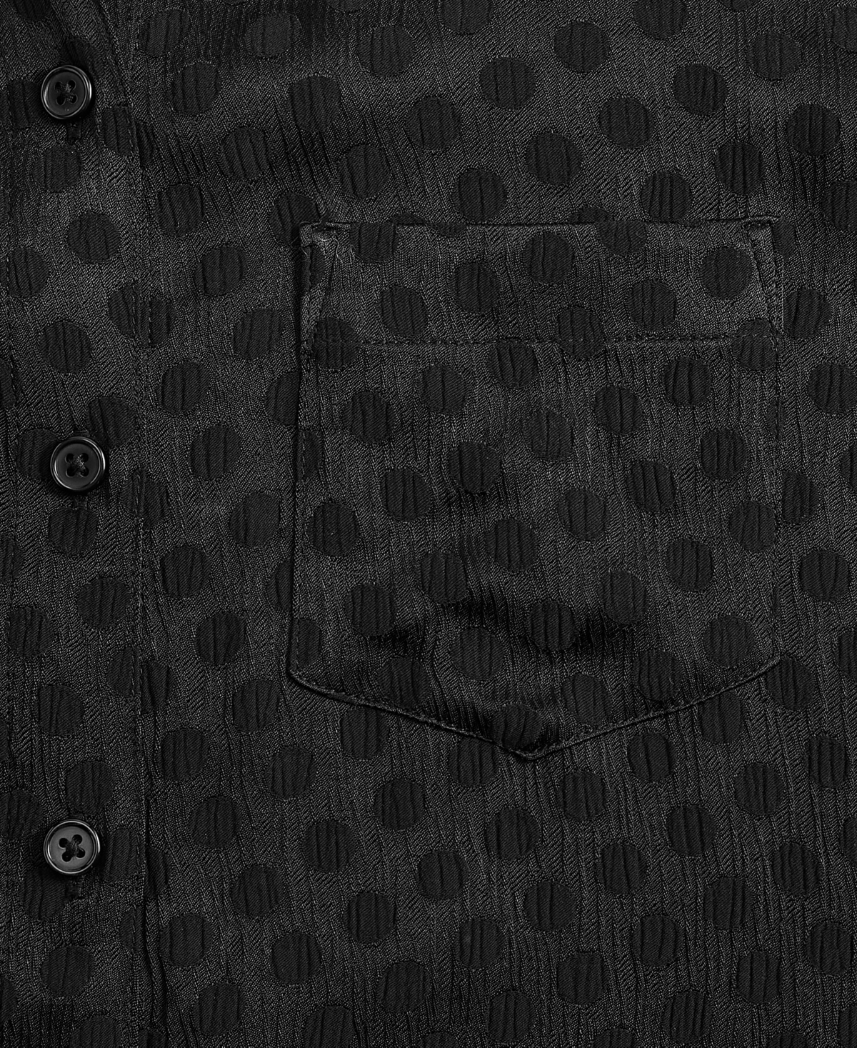 On 34th Women's Printed Pintuck Blouse, Exclusively At Macy's In Deep Black