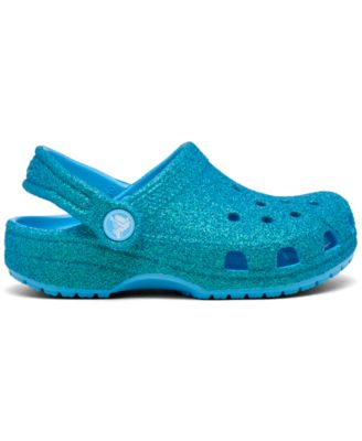 Toddler Girls Classic Glitter Clogs from Finish Line