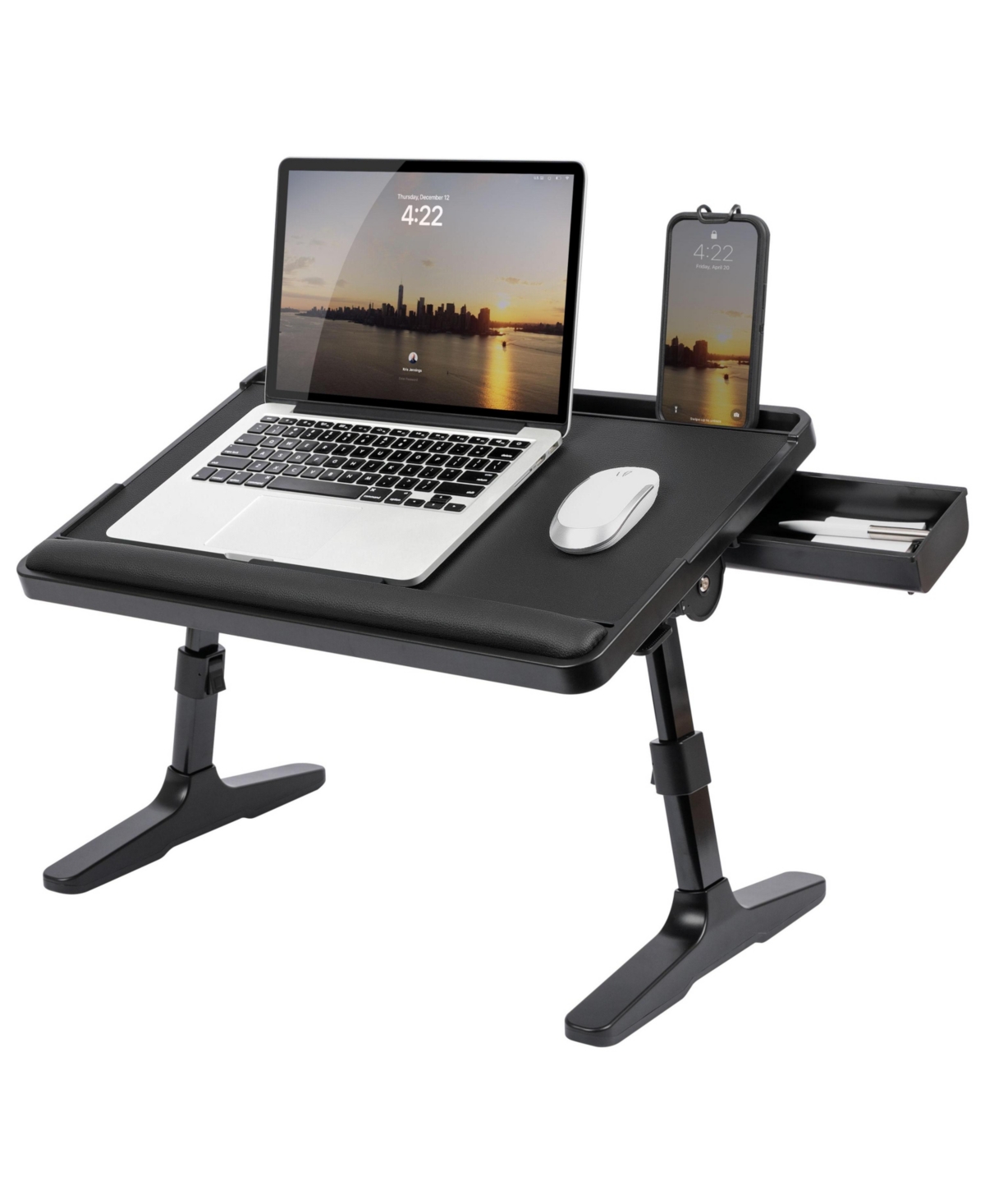 Easy Tilt Laptop Table - Black