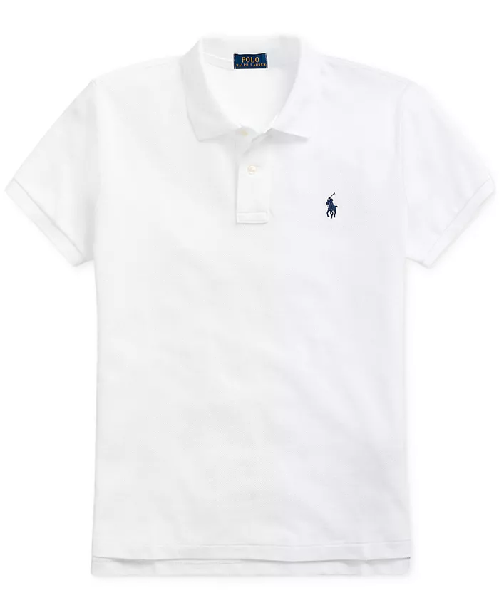 Women's Classic-Fit Mesh Polo Shirt - thumbnail 5