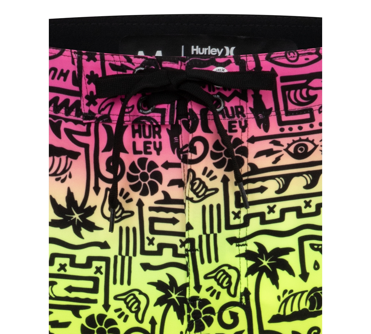 Hurley Big Boys Squiggle-print Board Shorts In E69multi