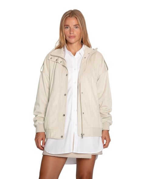 Женские куртки Belle & Bloom Most Wanted Suede Bomber Jacket