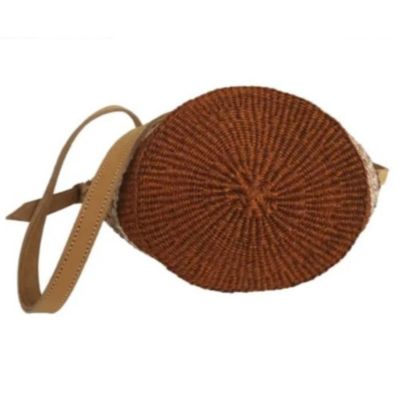Life Lines Handmade Sisal Straw Crossbody Bag