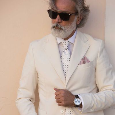 Big & Tall Tiburtina - Silk Jacquard Tie for Men