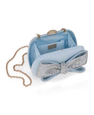 Woman's  Emmy Crystal Bow Minaudiere