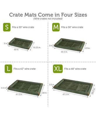 Pet Oxford Bumper Crate Mat