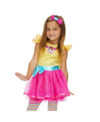 Dress Leggings and Headband 3 Piece Set