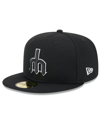 New Era - Men's Black Seattle Mariners 2025 MLB Clubhouse 59FIFTY Fitted Hat