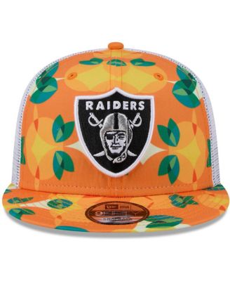 Men's Orange Las Vegas Raiders Citrus 9FIFTY Trucker Snapback Hat