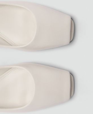 Women's Open-Toe Leather Shoes