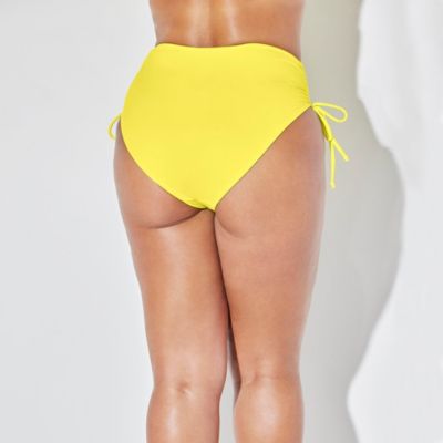 Women's Virtuoso Ruched Side Tie Bikini Bottom