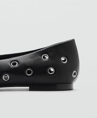 Women's Die-Cut Ballerinas Shoes