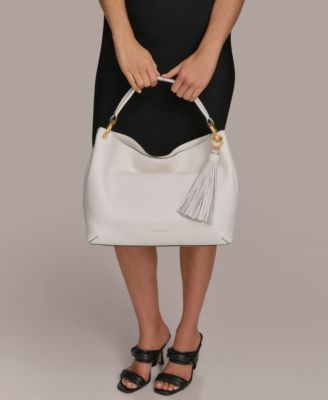 Glenwood Leather Shoulder with Tassel Detail