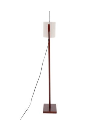 Arturo 60" Wood and Metal Floor Lamp
