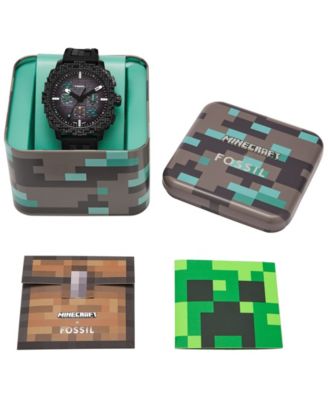 Fossil Minecraft x Men's Limited-Edition Deep Slate
