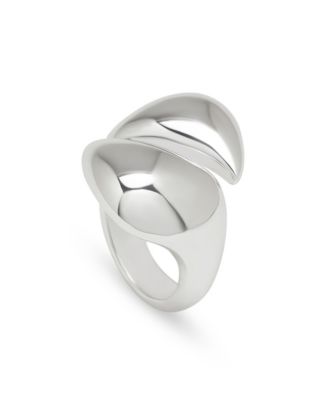 Leaf Bypass Cocktail Ring