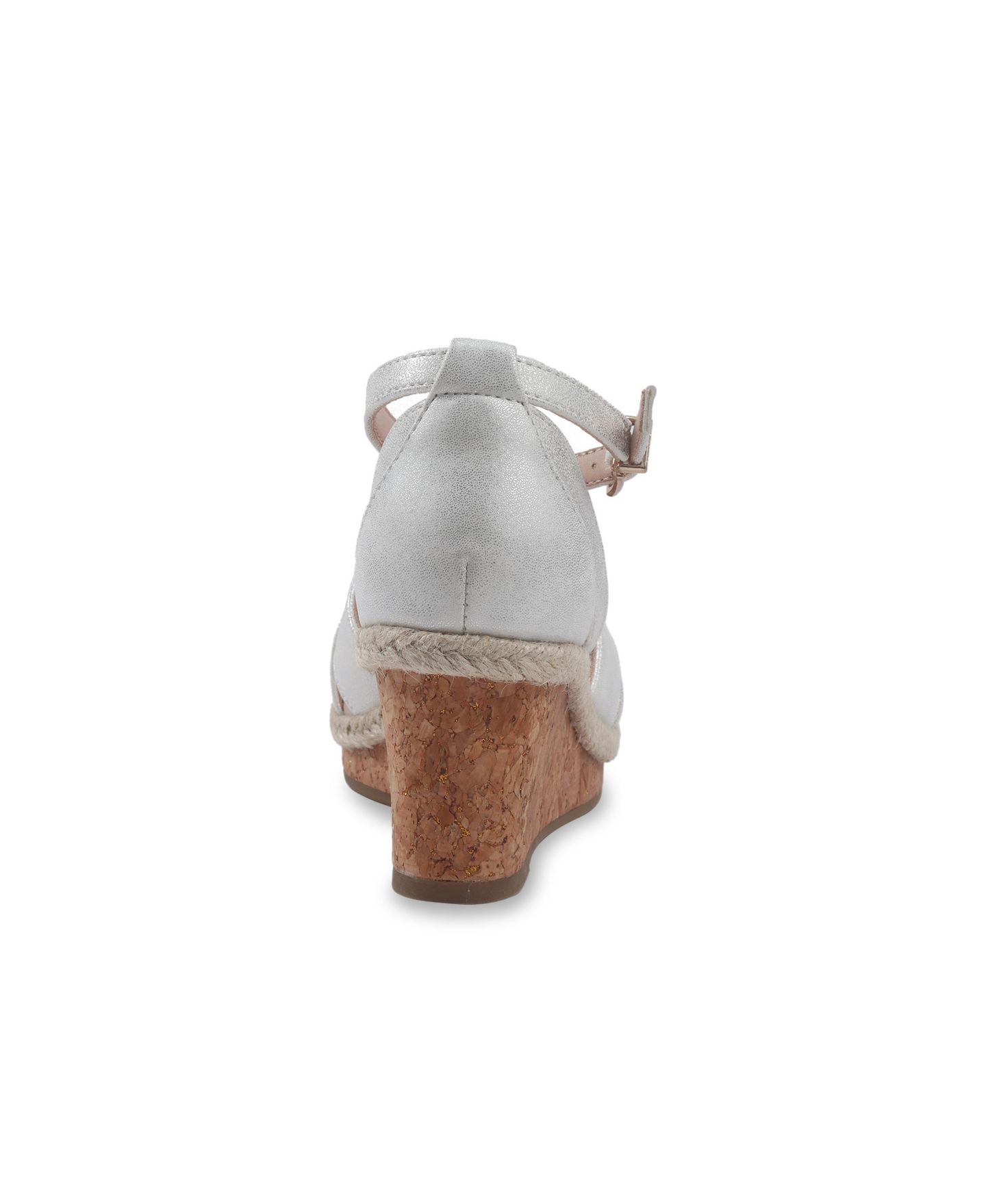 Сандалии Kenneth Cole Reaction Anastasia Charlie Cork Wedge Sandals для девочек, цвет: Белый — фото 5