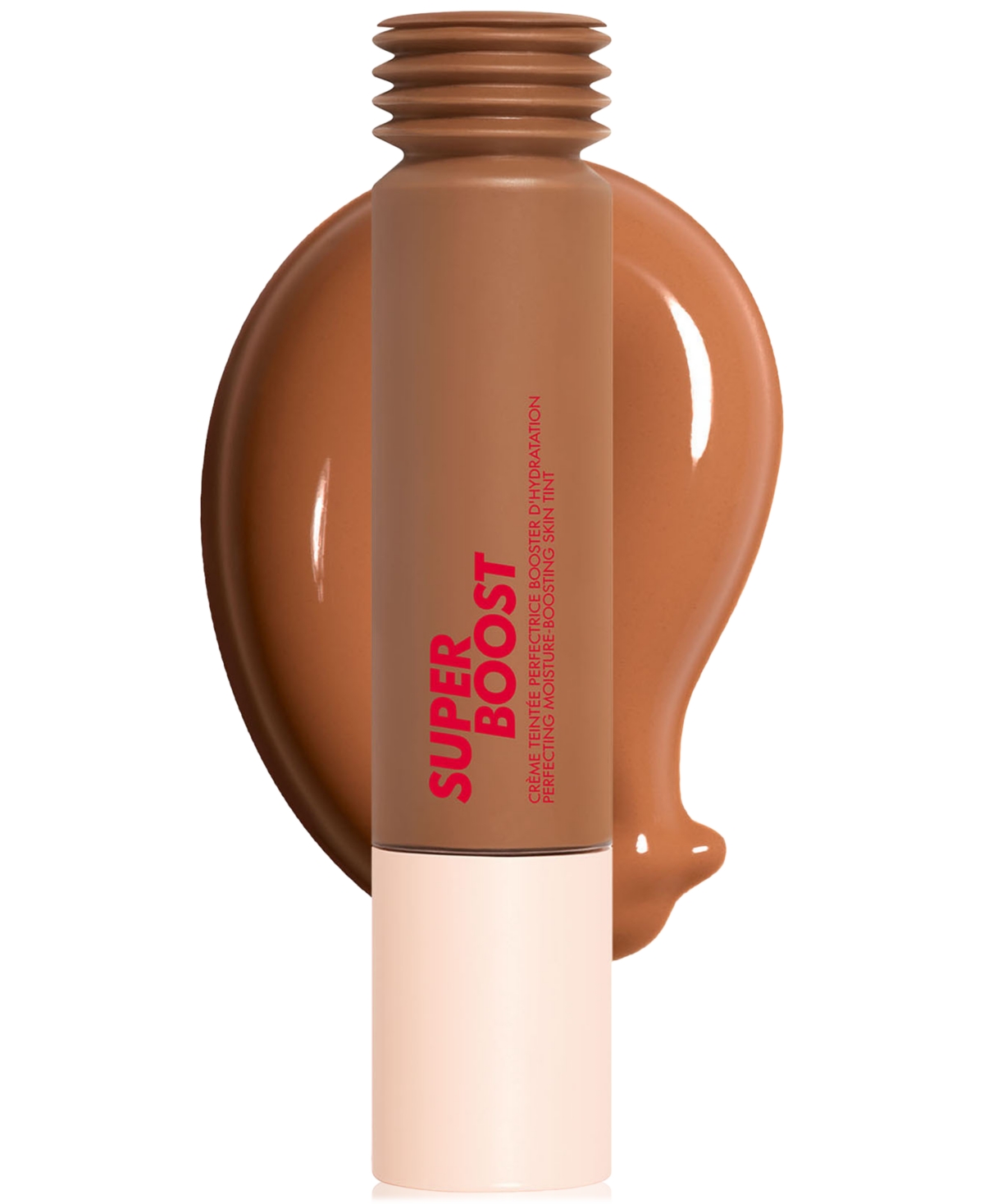 Make Up For Ever Super Boost Lightweight Moisturizing Skin Tint With Hyaluronic & Polyglutamic Acids, 1 Oz. In 12 - For Deep Skin With Warm Undertones