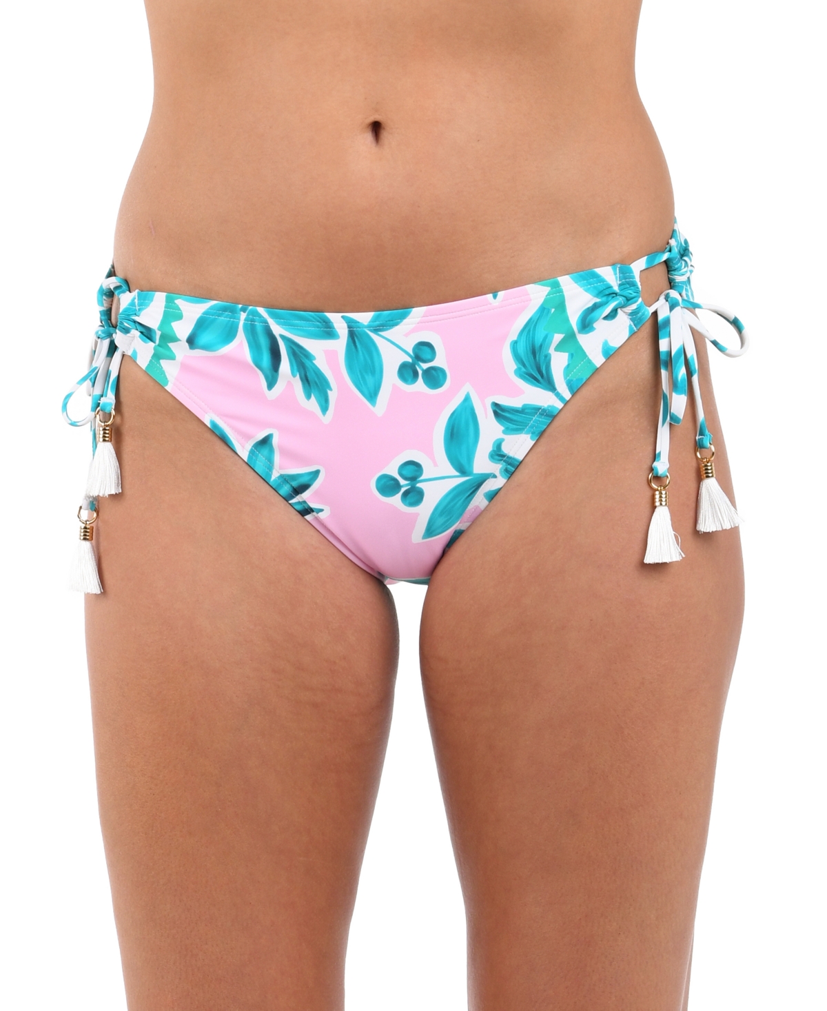 Women's Opulent Palm Hipster Bikini Bottoms - Multi