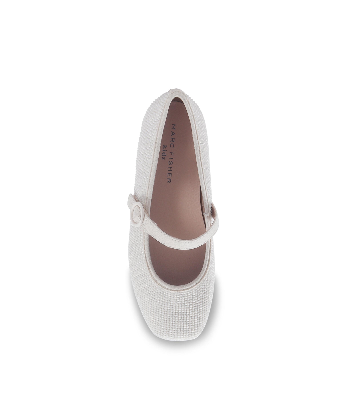 Marc Fisher Toddler And Big Girls Sandra Sabrina Ballet Flat In Ivory