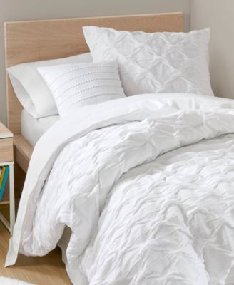 Bailey Diamond Pucker Woven 3-Pc. Comforter Set, Twin/Twin XL