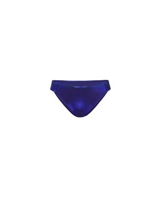 Women's Bottoms Swim Sea Sparkle Shirred Side Hipster