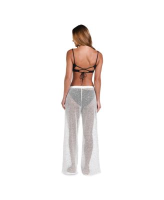 Women's Cover Up Swim Shine Crochet Pant