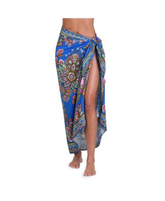 Women's Cover Up Swim Beatnik Blossoms Pareo