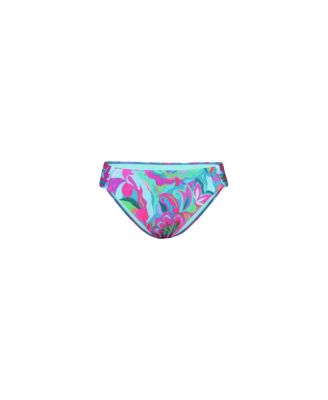 Women's Bottoms Swim Swirltopia Shirred Side Hipster