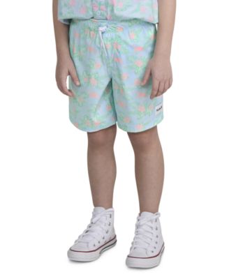 Big Boys Flamingo Printed Pull-On Swim Shorts	