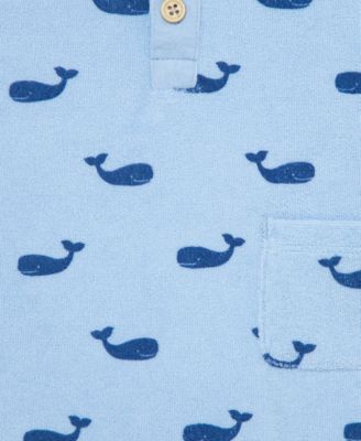 Baby Boys 2-Pc. Romper & Bucket Hat Set