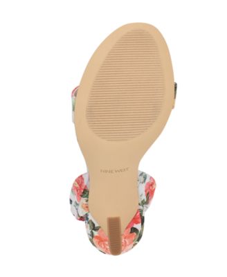 Women's Kelsie Ankle Wrap Sculpted Heel Sandals