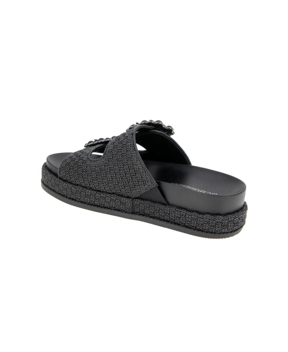 Bcbgeneration Bexxi Slide Sandal In Black