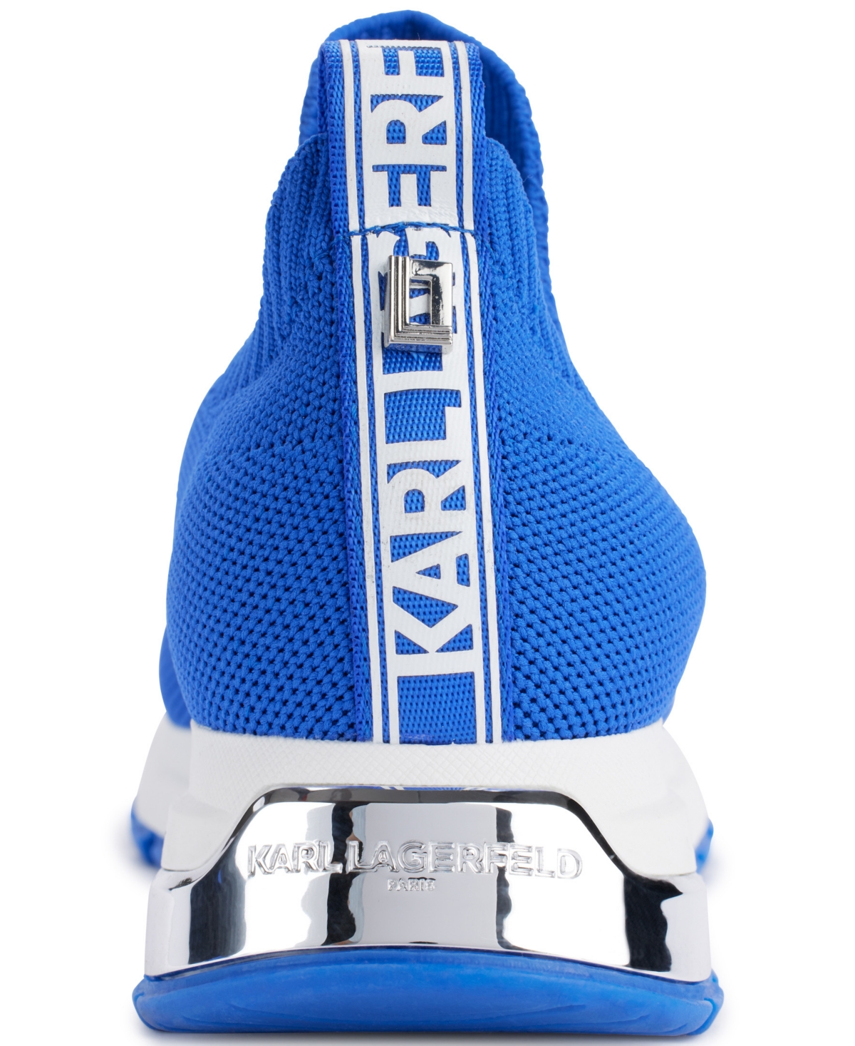 Shop Karl Lagerfeld Women's Mirren Patch Slip-on Sneakers In Electric Indigo