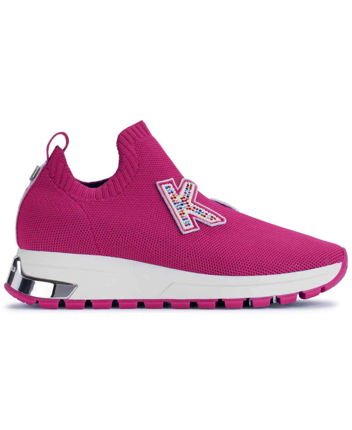 KARL LAGERFELD WOMEN'S MIRREN PATCH SLIP-ON SNEAKERS 