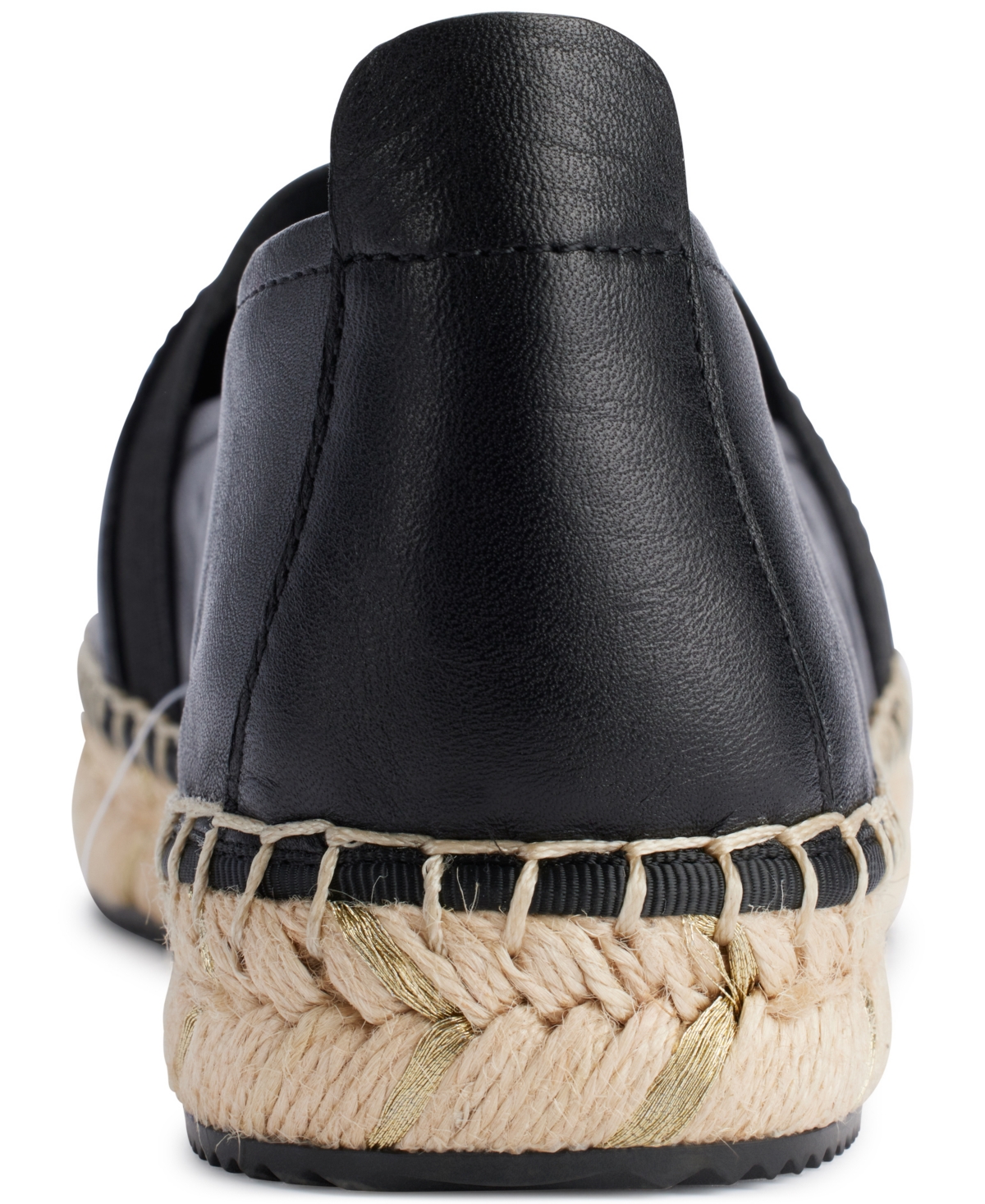 Karl Lagerfeld Women's Manika Heart Patch Espadrille Flats In Black