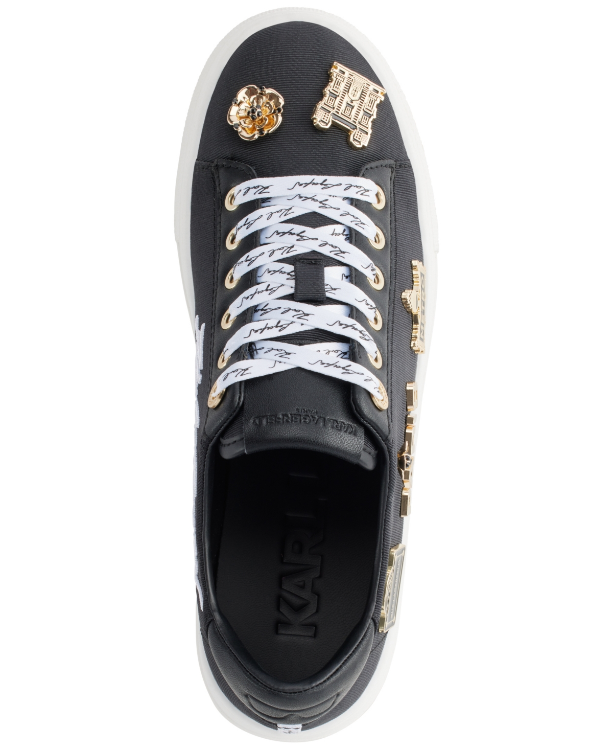Karl Lagerfeld Cate Sneaker In Black