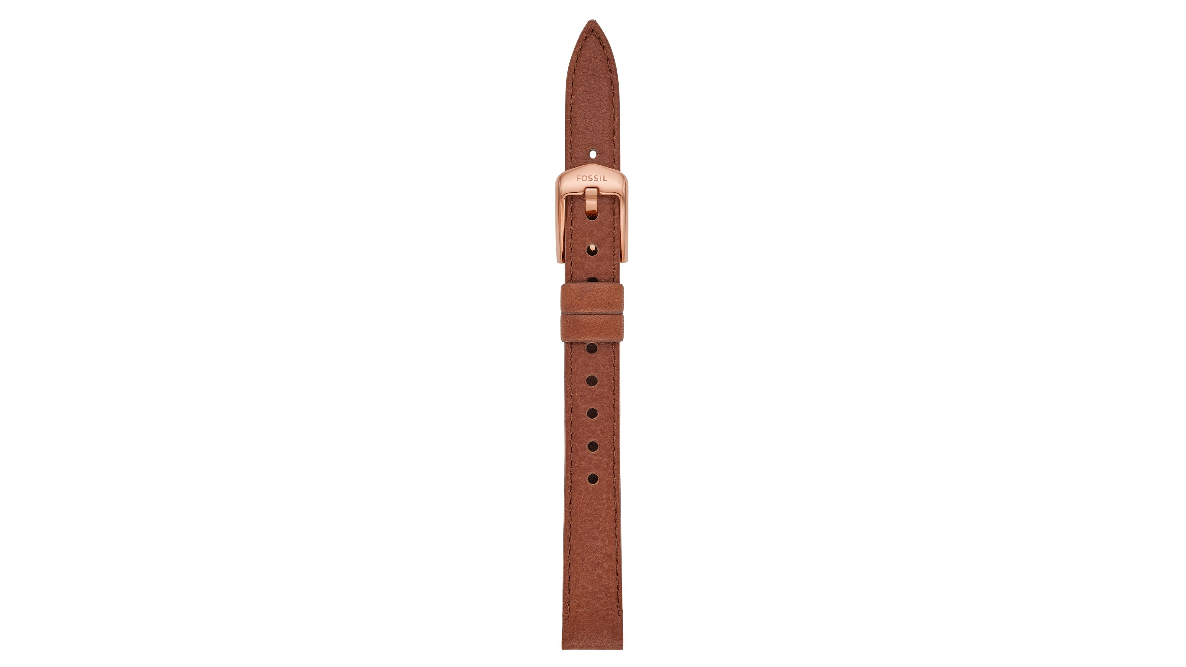 Fossil Women's Brown Leather Watch Band, 12mm
