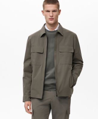 MANGO - Men's Pocketed Water-Repellent Jacket