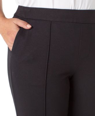 Liverpool Plus Size Pull On Wide Leg Pants