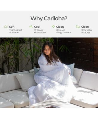 Mid-Loft Duvet Insert | King | White | Mid Loft | Viscose Material | Soft, Comfortable & Wicks Moisture