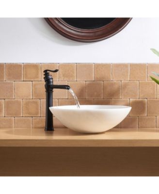 Waterfall Single Hole Single-Handle Vessel Bathroom Faucet